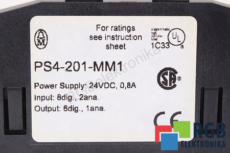 PS4-201-MM1 MOELLER ZB4-128-SF1