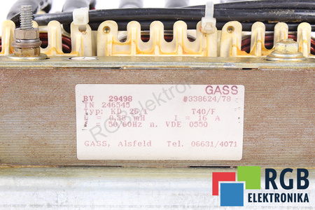 BV29498 GASS KD26/1 DROSSELIS