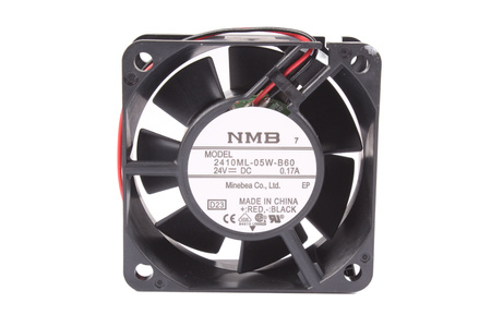 2410ML-05W-B60 NMB TECHNOLOGIES 60X60X25MM, 24V, 0.17A VENTILIATORIUS