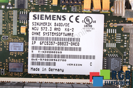 6FC5357-0BB22-0AE0 SIEMENS VERSION C SINUMERIK 840D/DE NCU572.3