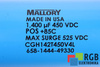 KONDENSATORIUS CGH142T450V4L MALLORY 1.400UF, 450V