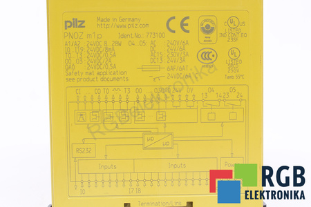 PNOZM1P PILZ 773100 SAUGOS RELĖ