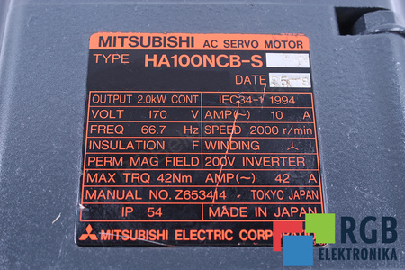 HA100NCB-S MITSUBISHI ELECTRIC
