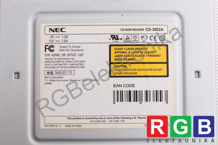 CD-3002A/MXL NEC CD-3002A CD-ROM DISKAS