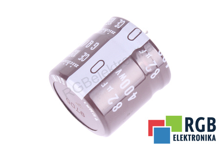 KONDENSATORIUS 82UF 400V NICHICON