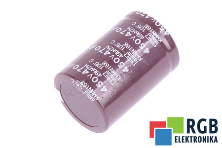 KONDENSATORIUS KMMN168 NIPPON 470UF, 450V