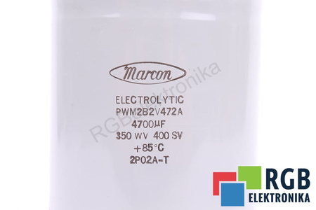 KONDENSATORIUS PWM2B2V472A MARCON 400V, 350W KONDENSATORIUS