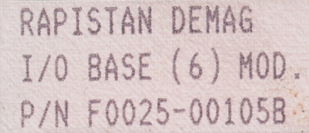 F0025-00105B DEMAG