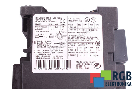 3RT1024-1KB40 SIEMENS 3RT1024-1K..0