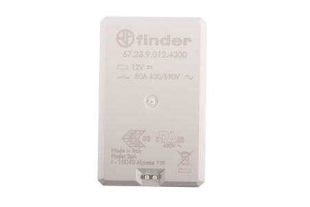 67.23.9.012.4300 FINDER 12V, 50A ESTAFETĖ