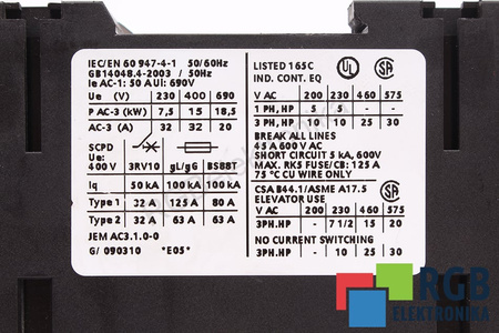 3RT1034-1B..0 SIEMENS
