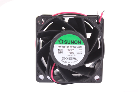 PF60381B1-1000U-A9H SUNON 60X60X38MM 12V 17.28W VENTILIATORIUS