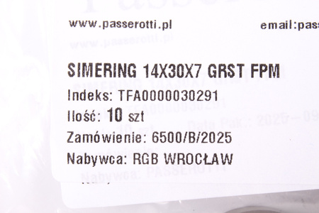 14X30X7 GRST FPM PAKAVIMAS