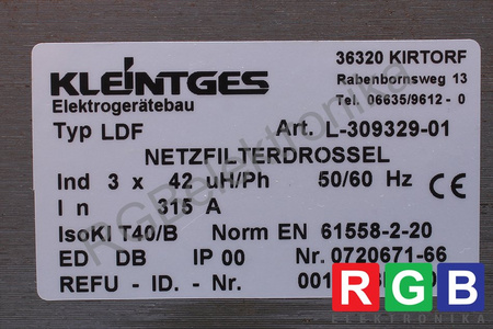 L-309329-01 KLEINTGES LDF