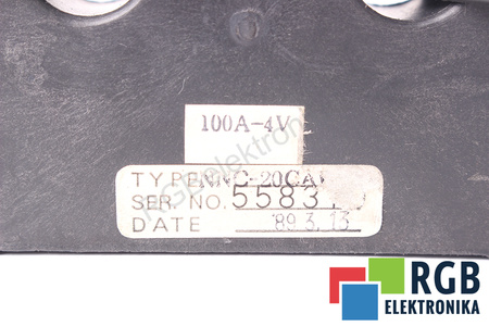 NNC-20CAW-4 NANA ELECTRONICS 100A 4V SROVĖS TRANSFORMATORIUS