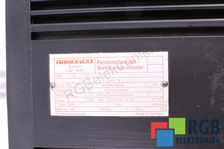 MAC112C-0-HD-4-C/180-B-0/WA612XX/S011 INDRAMAT