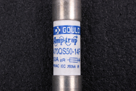 SAUGIKLIS A70QS50-14F GOULD AMP-TRAP 50A, 690VAC SAUGIKLIS