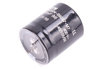KONDENSATORIUS B43504-B9227-M7 S+M 220UF, 400V