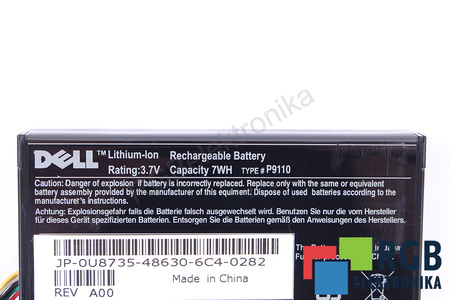 P9110 DELL JP-0U8735-48630-6C4-0282 AKUMULIATORIUS