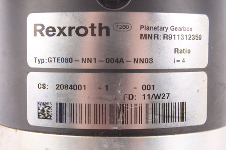 GTE080-NN1-004A-NN03 REXROTH I=4 PAVARA