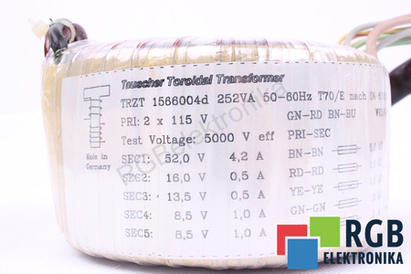 TRZT1566004D TAUCHER TRANSFORMATOREN TRANSFORMATORIUS