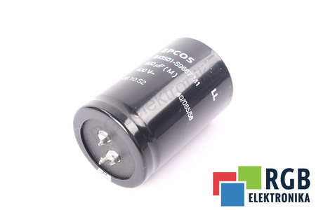 KONDENSATORIUS B43501-S9667-M1 EPCOS 40/085/56 660UF, 400VDC
