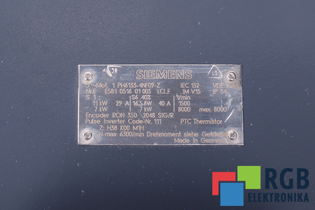 1PH6133-4NF09-Z SIEMENS STATORIAUS
