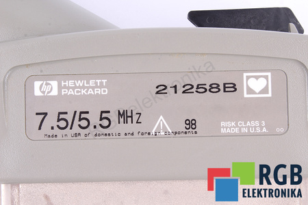 21258B HP 7.5/5.5MHZ
