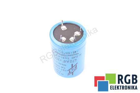 KONDENSATORIUS 470UF 385VDC F&T SI4PH KONDENSATORIUS