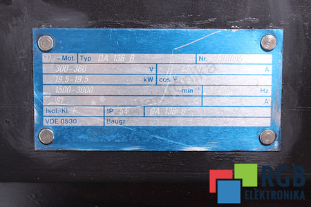 DA136B BAUMÜLLER A2D250-AA02-01