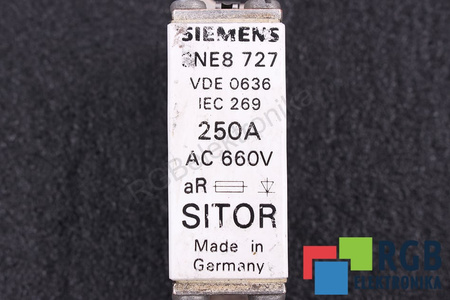 SAUGIKLIS 3NE8727 SIEMENS SITOR 250A, 660VAC
