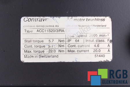 ACC11S20/3/RA/EA ANTRIEBS TECHNIK STATORIAUS