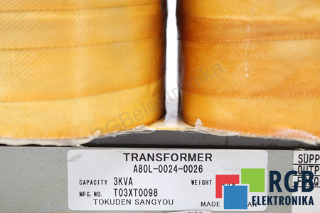 A80L-0024-0026 FANUC TRANSFORMATORIUS