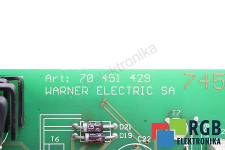 70451429 WARNER ELECTRIC SUGEDĘS – DALIMS