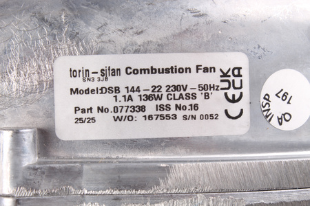 DSB144-22 TORIN 077338 0.136KW, 230V, 1.1A VENTILIATORIUS
