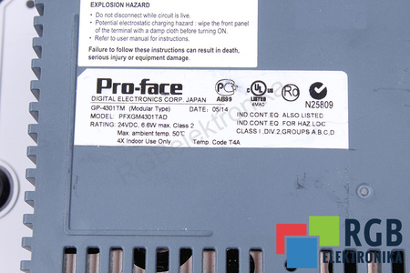 PFXGM4301TAD PRO-FACE GP-4301TM