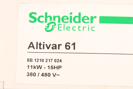 ATV61HD11N4 SCHNEIDER ELECTRIC ALTIVAR 61 VALDYMO SISTEMA