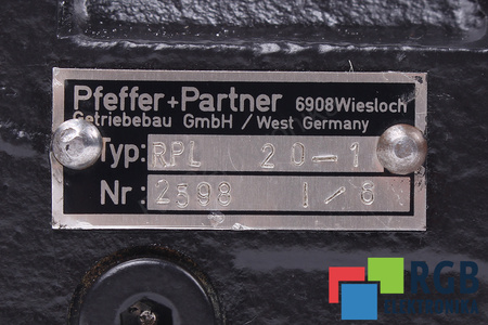 RPL20-1 PFEFFER&PARTNER PAVARA