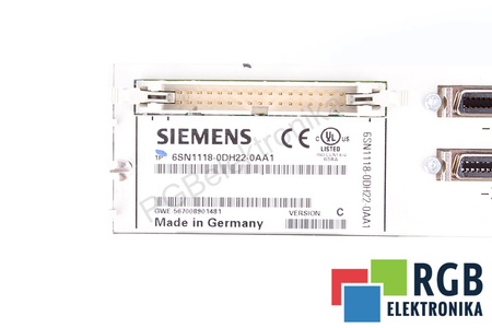 6SN1118-0DH22-0AA1 SIEMENS VERSION C SIMODRIVE 611