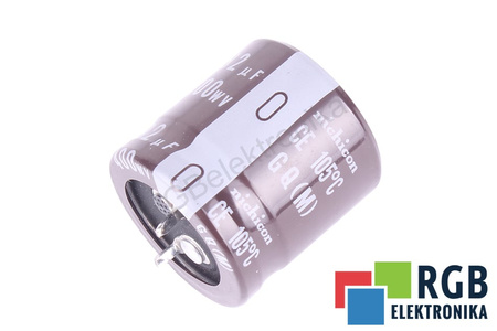 KONDENSATORIUS 82UF 400V NICHICON KONDENSATORIUS