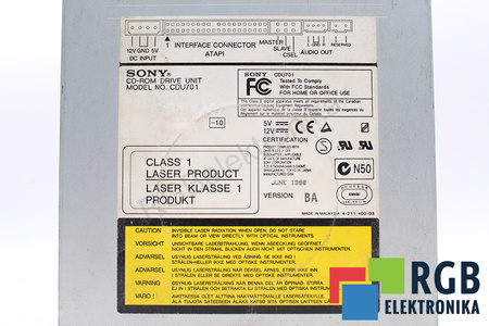 CDU701 SONY DVD / CD ROM