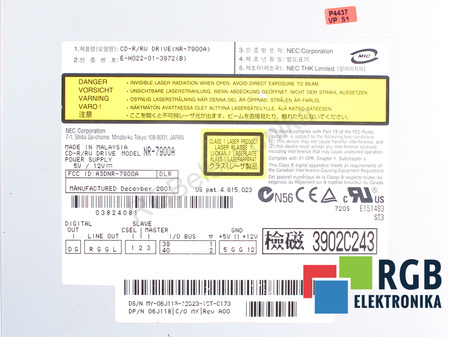 NR-7900A NEC CD-ROM DISKAS