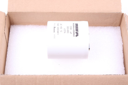 KONDENSATORIUS PEH200UL4220MU2 RIFA 2200UF, 350VDC KONDENSATORIUS