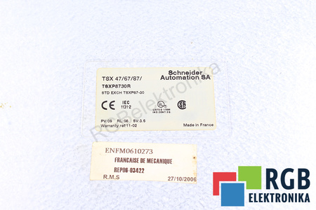 TSXP8730R SCHNEIDER ELECTRIC TSX47/67/87/