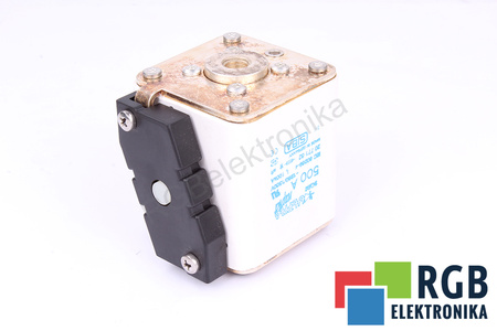 SAUGIKLIS 2077132 SIBA ULTRA RAPID 500A, 1250V, 100KA