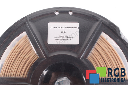 1,75MM WOOD FILAMENT 0.5KG LIGHT FLASHFORGE