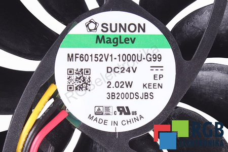 MF60152V1-1000U-G99 SUNON MF60152V1-G99-A 60X60X15MM 2.02W 24V VENTILIATORIUS