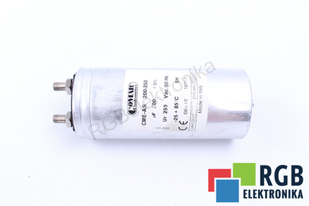KONDENSATORIUS CME-AS200-250 COMAR CONDENSATORI 200UF, 250V