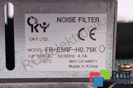 FR-E5NF-H0.75K OKY FILTRAS