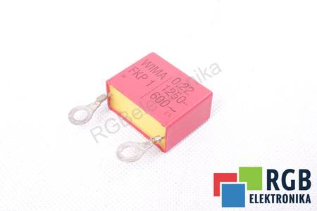 KONDENSATORIUS WIMA FKP1 WIMA 0,22, 1250VDC, 600VAC